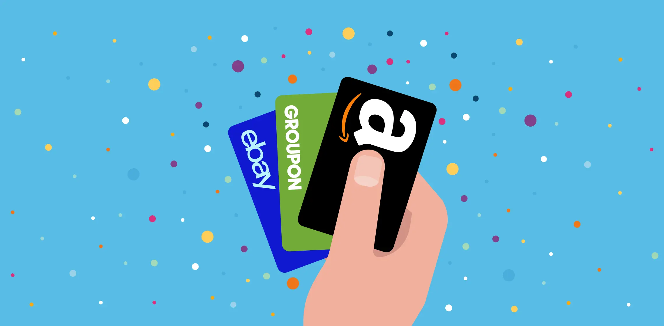 New rewards in the app Amazon gift cards Ebay and Groupon