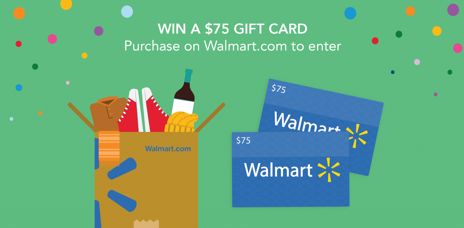 Win Walmart.com gift card
