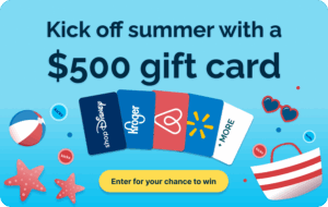 Kick off summer with a $500 gift card