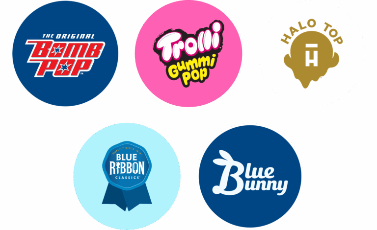 Your favorite ice cream brands