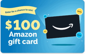 Enter for your chance to win! $100 Amazon gift card