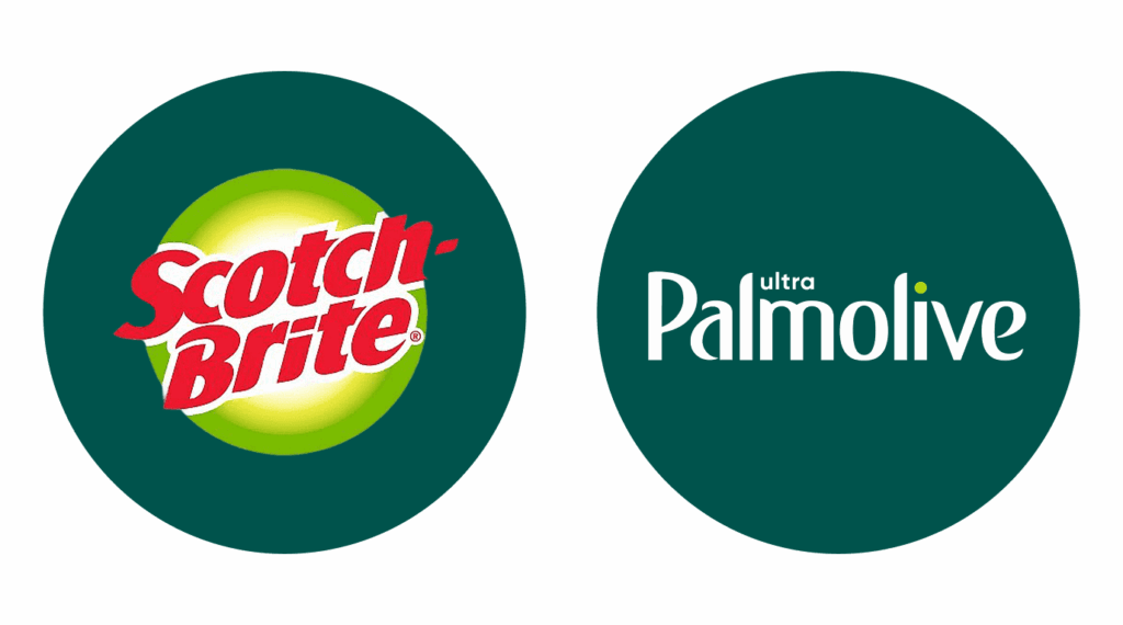 Scotch-Brite and Palmolive