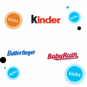 Kinder, Butterfinger, BabyRuth