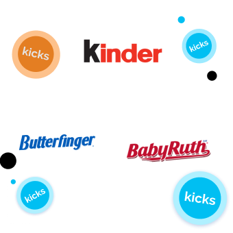 Kinder, Butterfinger, BabyRuth